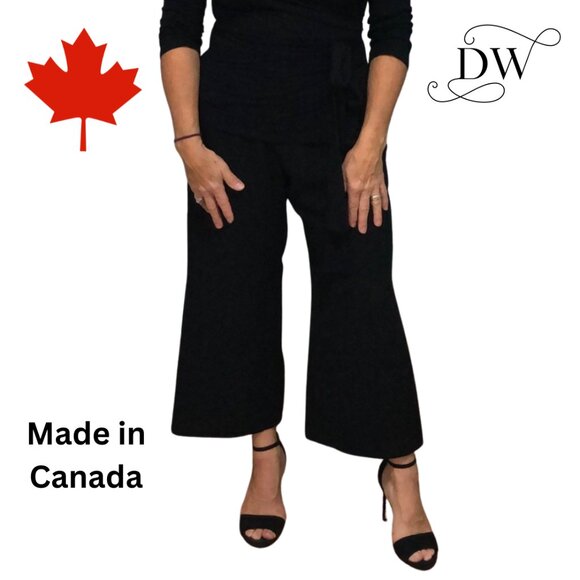 Lily Wide Leg | Black Pant - Picture 3 of 5